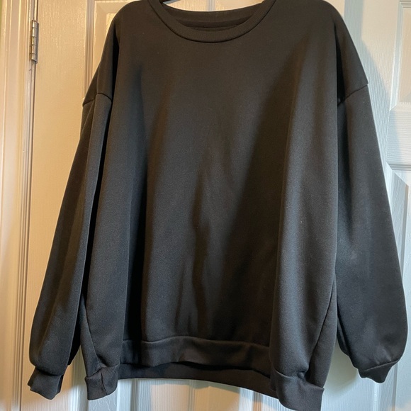 Fleece lined crew neck style sweater - Picture 3 of 9